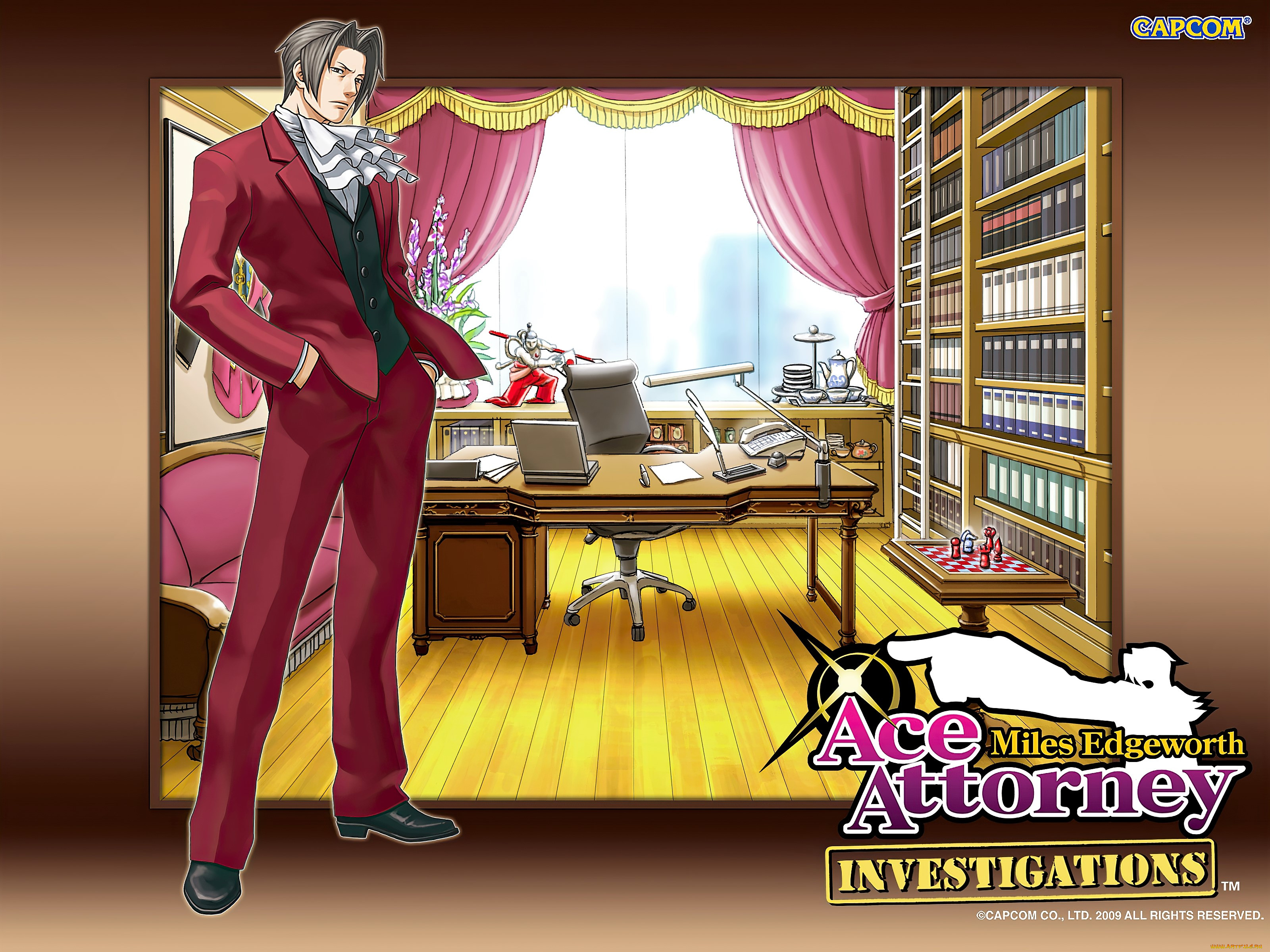  , ace attorney,  investigations - miles edgeworth, , 